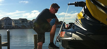 New Jersey Shore Dockside Jet Ski Service